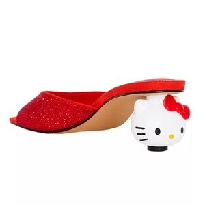 Katy Perry x Hello Kitty Red Women's kitten heels